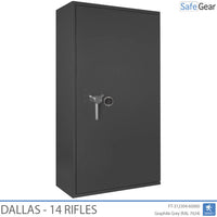 Dallas - Gun Safe (14 Rifles) - Burglary Test Grade 1
