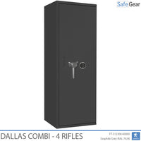 Dallas Combi - Gun Safe (4 Rifles) - Burglary Test Grade 1