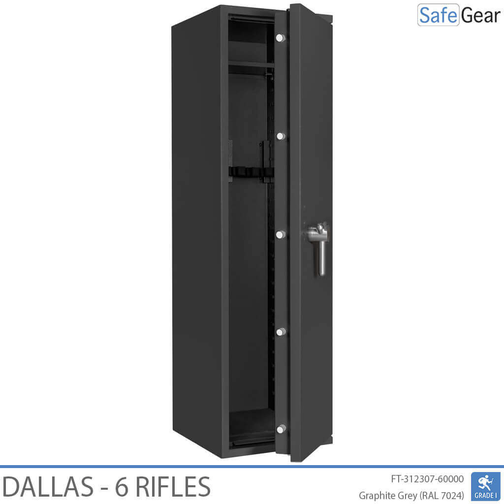 Dallas - Gun Safe (6 Rifles) - Burglary Test Grade 1