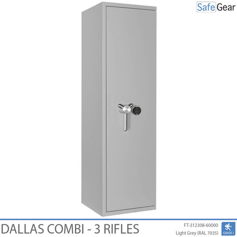 Dallas Combi - Gun Safe (3 Rifles) - Burglary Test Grade 1