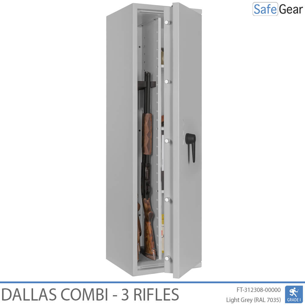 Dallas Combi - Gun Safe (3 Rifles) - Burglary Test Grade 1