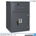 Gemini Pro SL 175 Deposittresor (205 L) – Einbruchprüfung D-I – Codeschloss mit 9 Benutzercodes