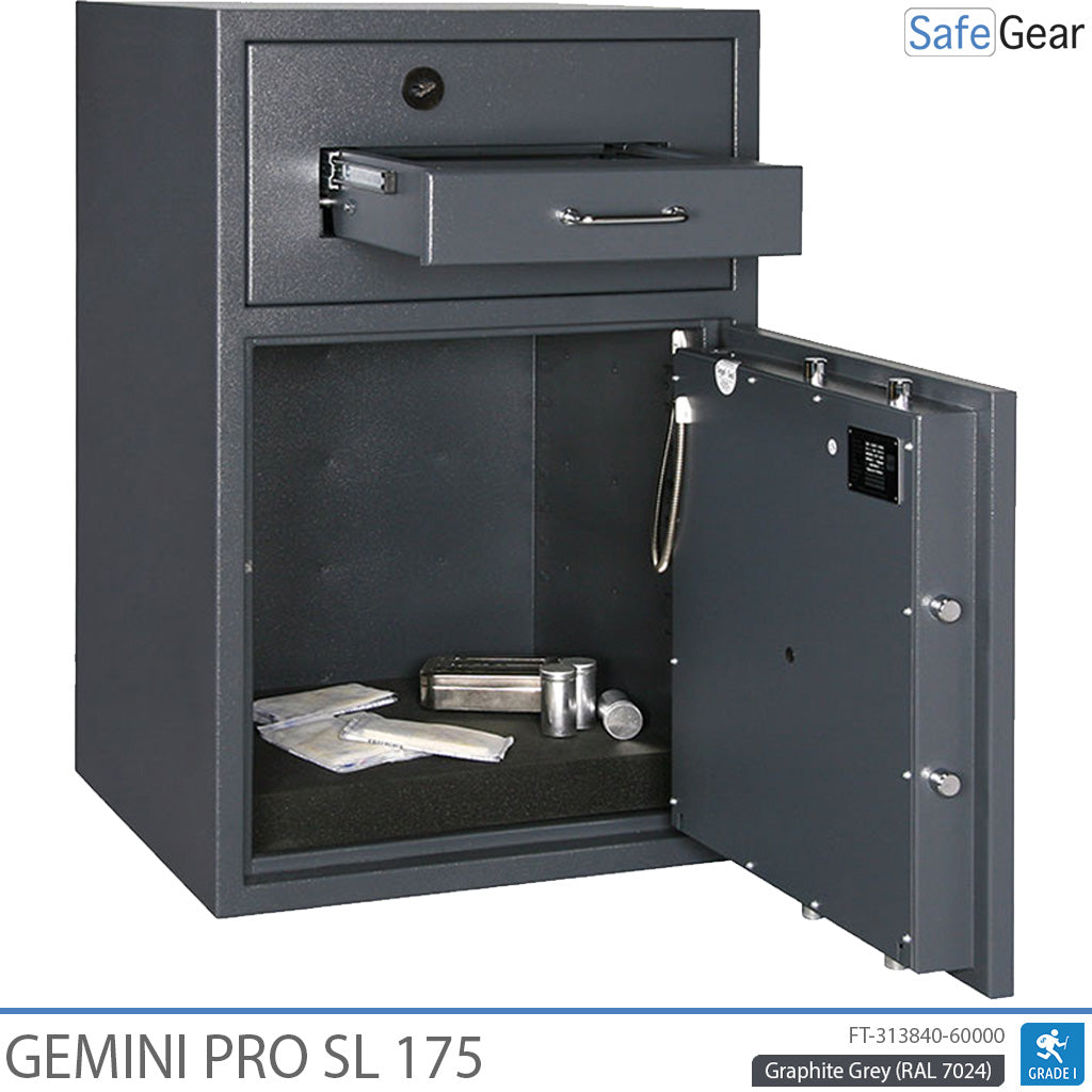 Gemini Pro SL 175 Deposittresor (205 L) – Einbruchprüfung D-I – Schlüsselschloss