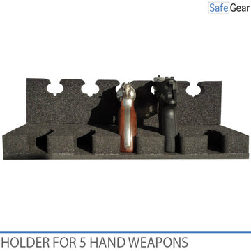Holder for 5 Handguns