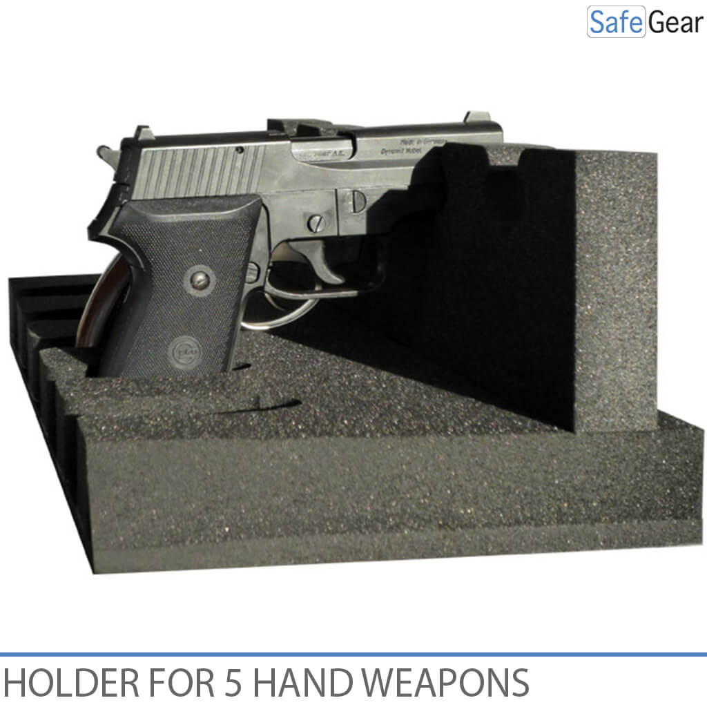 Soporte para 5 armas de mano