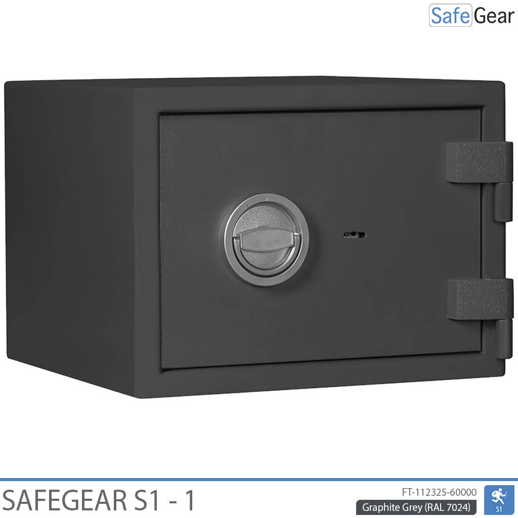 SafeGear SG 1 – Sicherheitstresor (34 Liter) – Einbruchschutzklasse S1