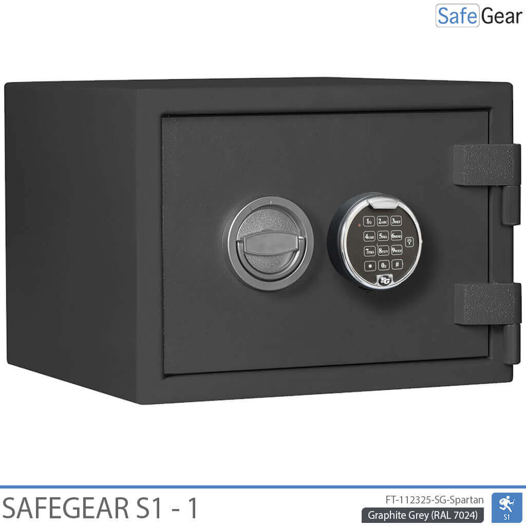 SafeGear SG 1 – Sicherheitstresor (34 Liter) – Einbruchschutzklasse S1