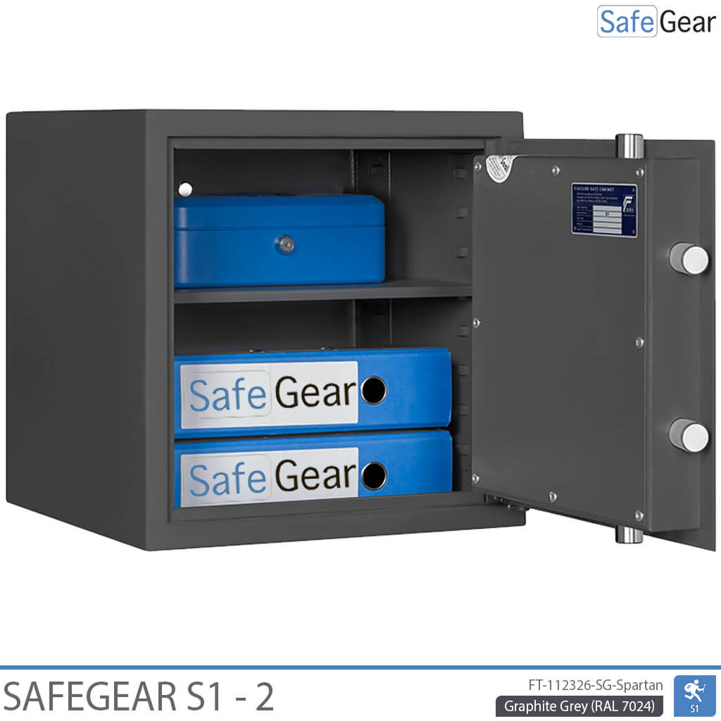 SafeGear SG 2 – Sicherheitstresor (46 Liter) – Einbruchschutzklasse S1
