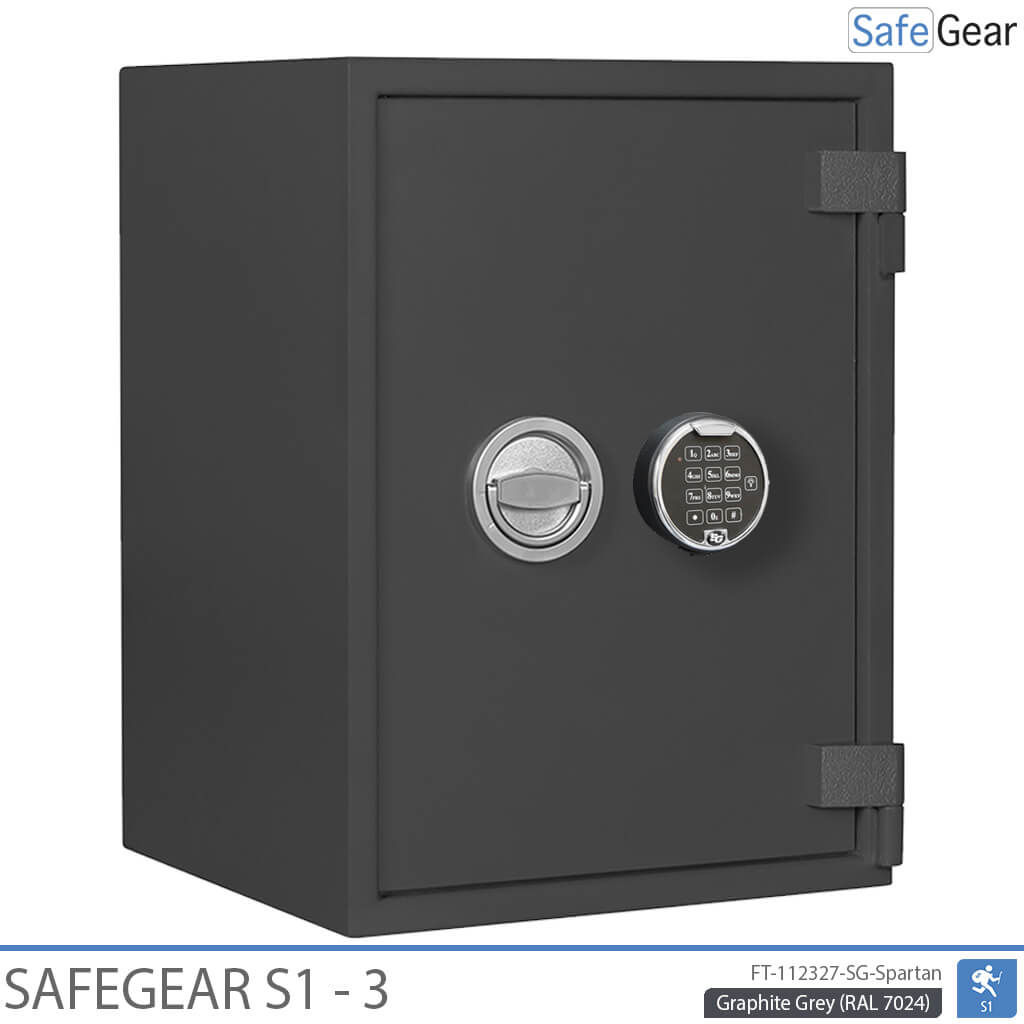 SafeGear SG 3 – Sicherheitstresor (63 Liter) – Einbruchschutzklasse S1