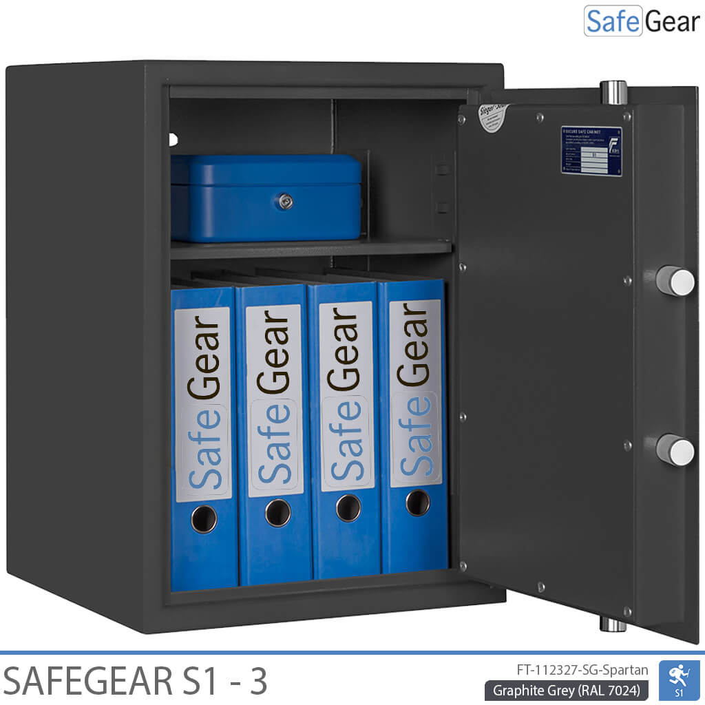 SafeGear SG 3 – Sicherheitstresor (63 Liter) – Einbruchschutzklasse S1
