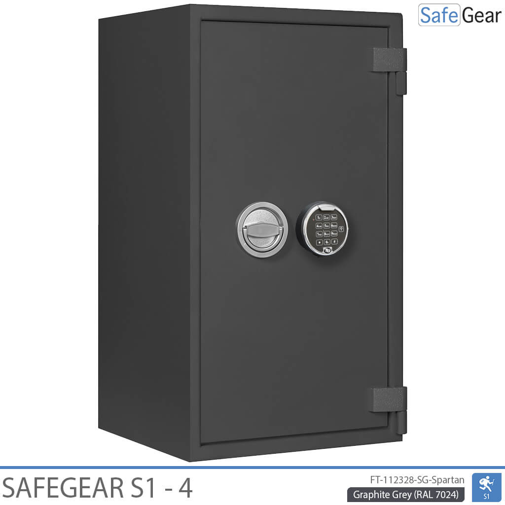 SafeGear SG 4 – Sicherheitstresor (85 Liter) – Einbruchschutzklasse S1