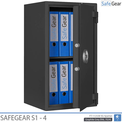 SafeGear SG 4 - Security Safe (85 Liters) - Burglary Test Grade S1