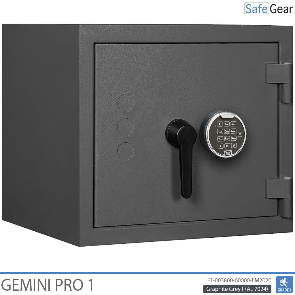 Gemini Pro 1 – Sicherheitstresor (45 Liter) – Einbruchprüfung Klasse 1