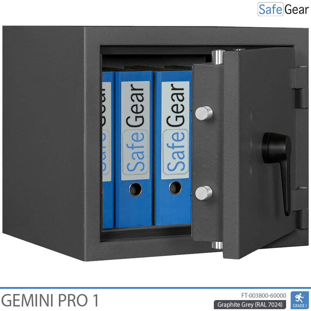 Gemini Pro 1 – Sicherheitstresor (45 Liter) – Einbruchprüfung Klasse 1