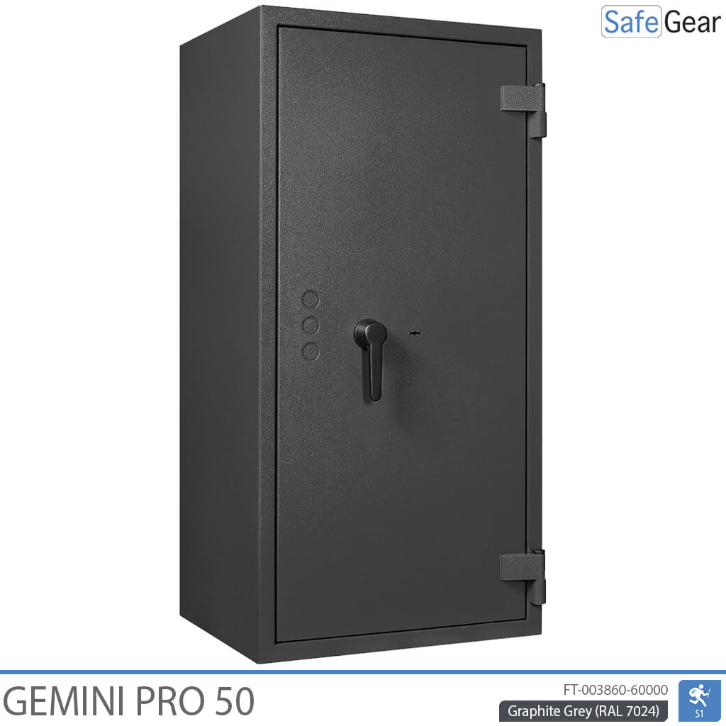 Gemini Pro 50 - Security Safe (219 Liters) - Burglary Test Grade 1