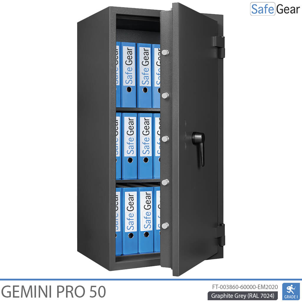 Gemini Pro 50 – Sicherheitstresor (219 Liter) – Einbruchschutzprüfung Klasse 1