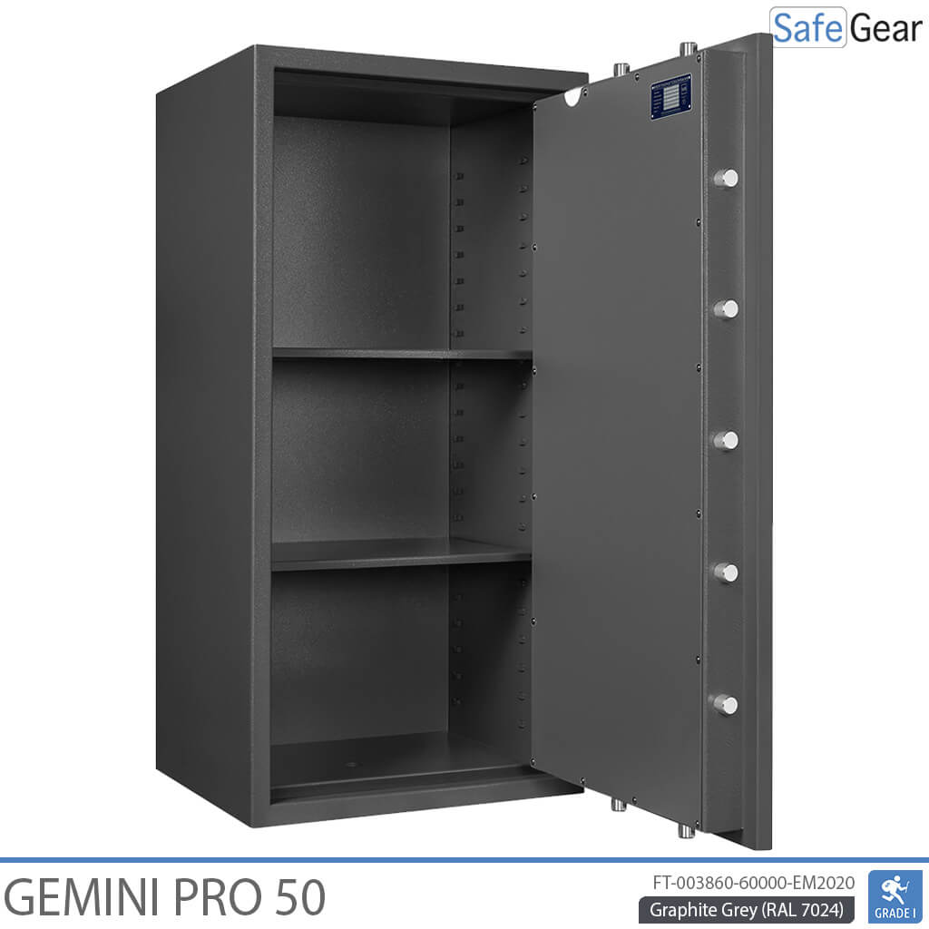 Gemini Pro 50 - Security Safe (219 Liters) - Burglary Test Grade 1