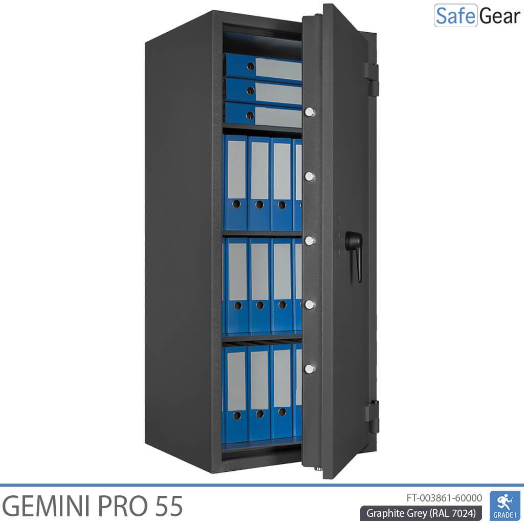 Gemini Pro 55 - Security Safe (293 Liters) - Burglary Test Grade 1