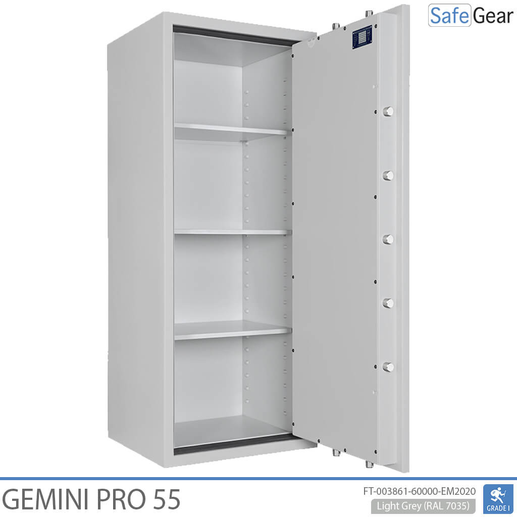 Gemini Pro 55 - Security Safe (293 Liters) - Burglary Test Grade 1