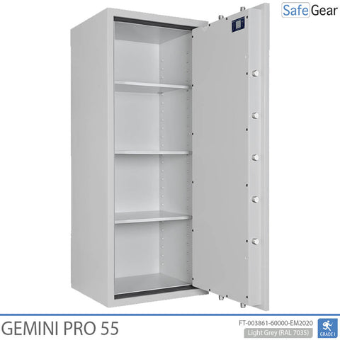 Gemini Pro 55 - Security Safe (292 Liters) - Burglary Test Grade 1