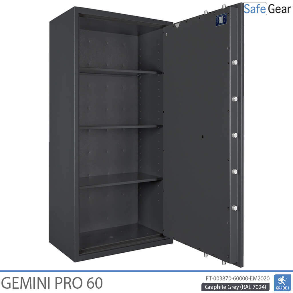 Gemini Pro 60 – Sicherheitstresor (431 Liter) – Einbruchprüfung Klasse 1
