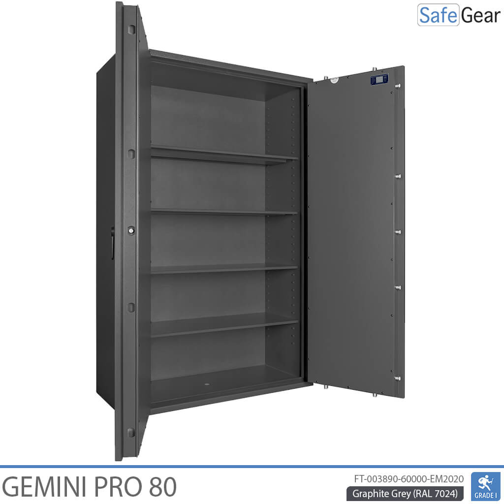 Gemini Pro 80 – Sicherheitstresor (859 Liter) – Einbruchschutz Klasse 1