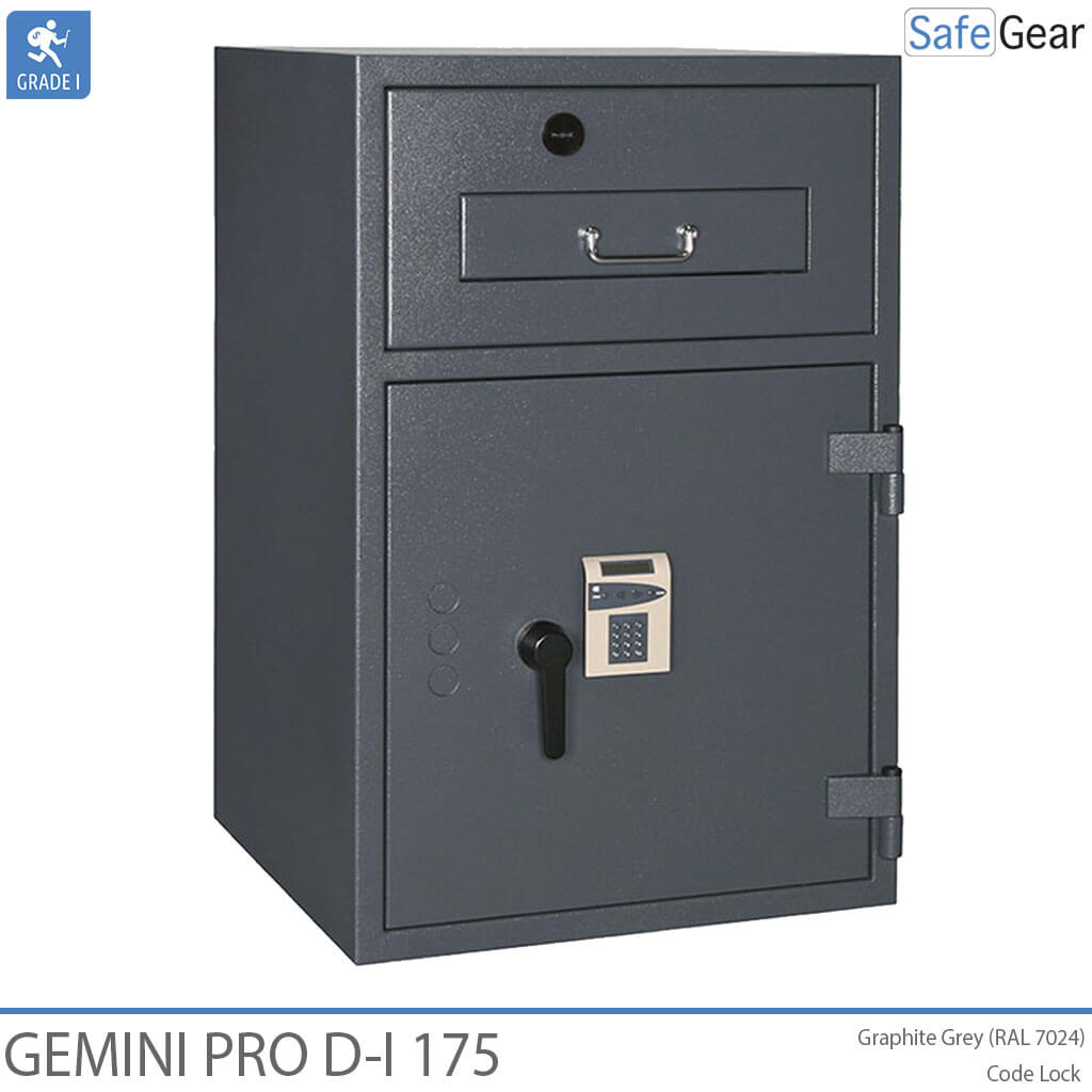 Gemini Pro D-I 250 Deposittresor (294 L) - Einbruchschutzprüfung D-I - Schlüsselschloss