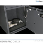 Gemini Pro D-I 175 Deponeringsskab (205 L) - Indbrudstest D-I - Kodelås m. 9 brugerkoder