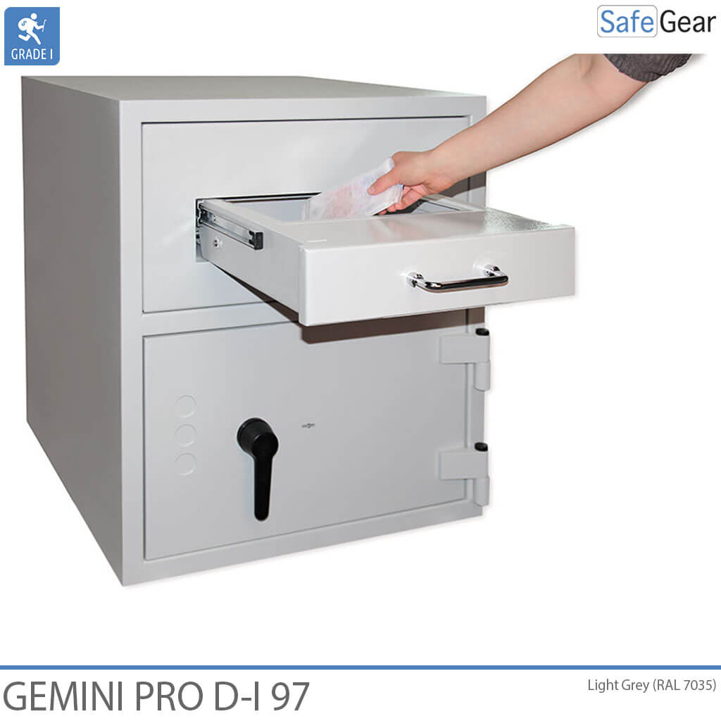 Gemini Pro D-I 97 Deposittresor (119 L) - Einbruchschutzprüfung D-I - Schlüsselschloss