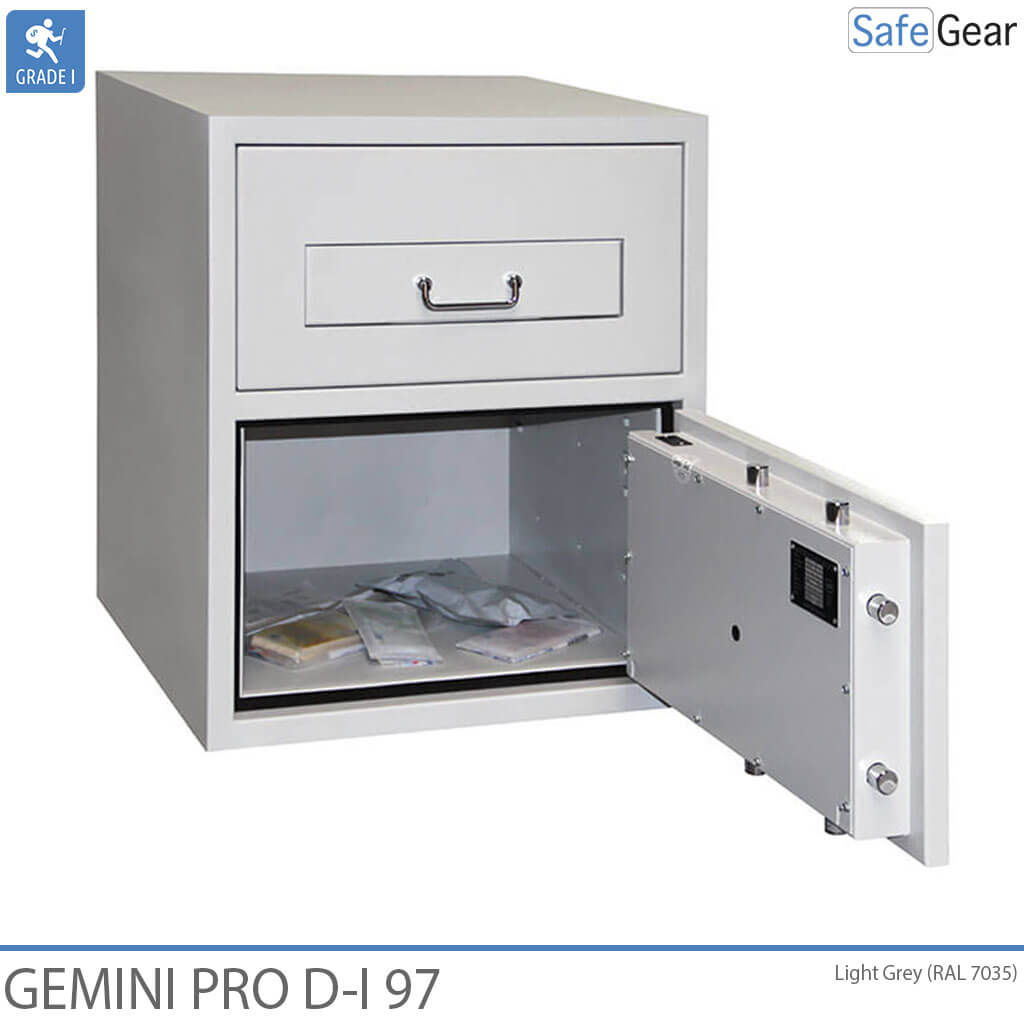 Gemini Pro D-I 97 Deposit Safe (119 L) - Burglary Test D-I - Code Lock with 9 user codes