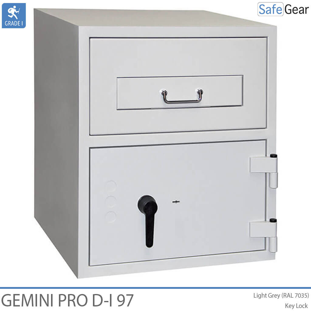 Gemini Pro D-I 97 Deposittresor (119 L) - Einbruchschutzprüfung D-I - Schlüsselschloss