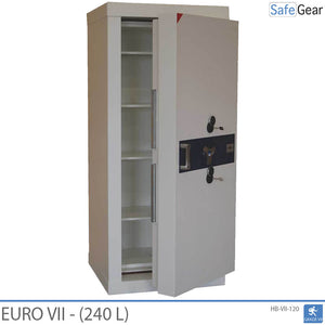 Euro VII (240 L) – Pengeskab – Indbrudssikring Grade 7