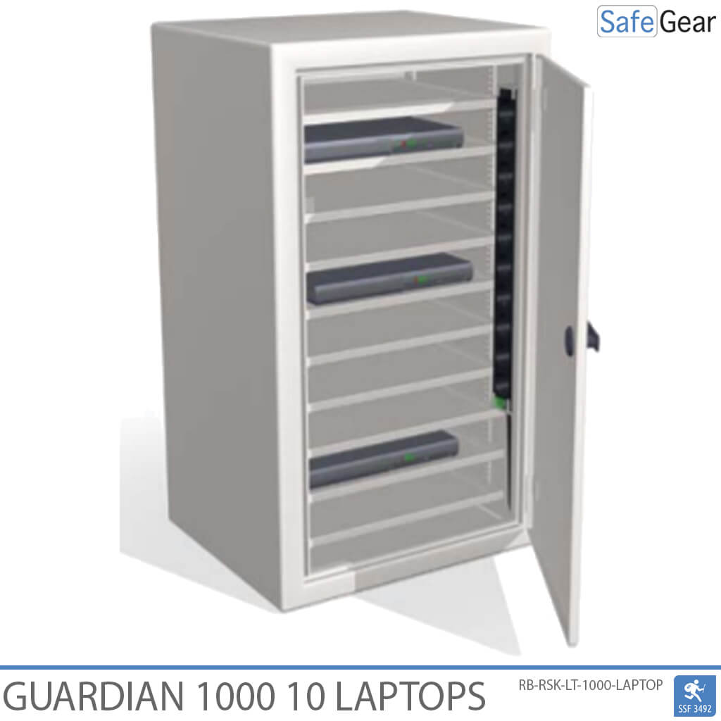 Guardian 1000 – 10 Laptops mit Ladefunktion – Einbruchprüfung SSF 3494