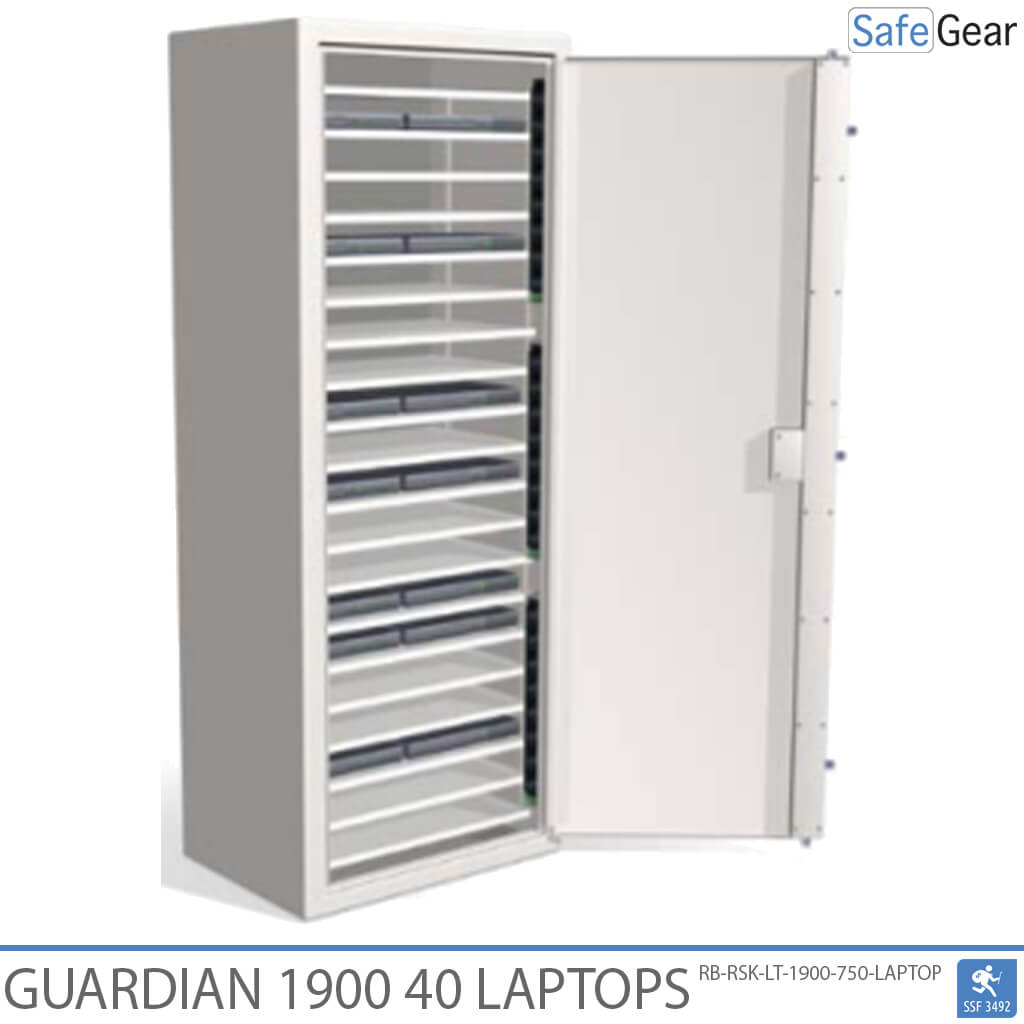 Guardian 1900 – 40 Laptops mit Ladefunktion – Einbruchprüfung SSF 3492