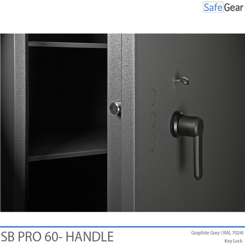 SB Pro 60 Fireproof Safe (50 Binders) - Key Lock