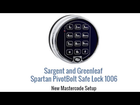 Sargent and Greenleaf Spartan 1006 – NUR TASTATUR