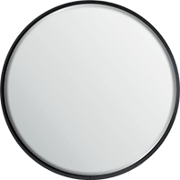Indoor Mirror - Stainless Steel - Round - 60 cm