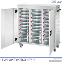 LFW Laptop Trolley - 30 Laptops with Charging