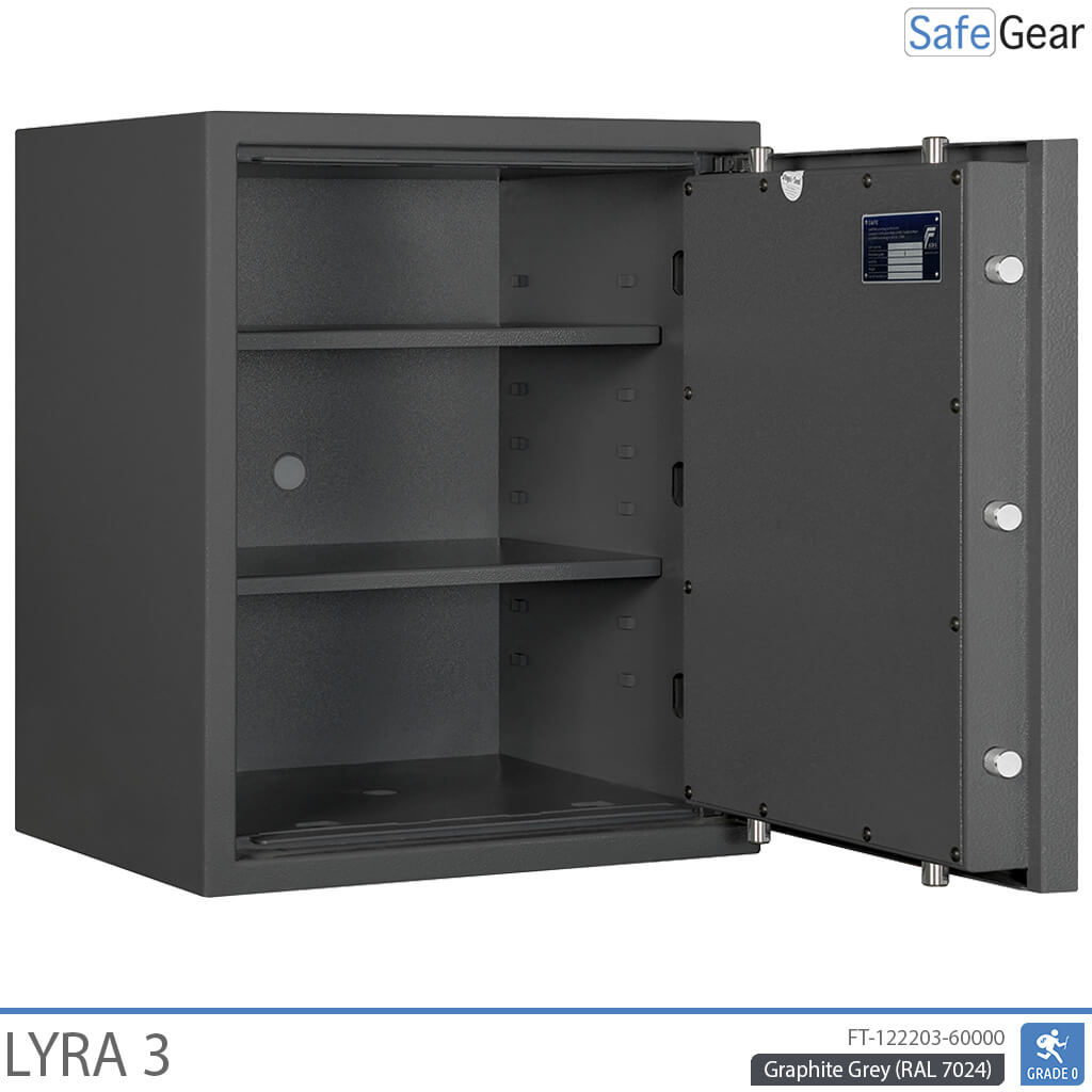 Lyra 3 – Sicherheitstresor (66 Liter) – Einbruchschutzklasse 0