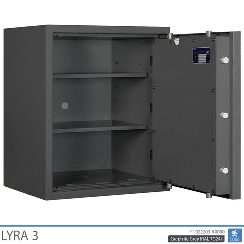 Lyra 3 - Security Safe (66 Liters) - Burglary Test Grade 1