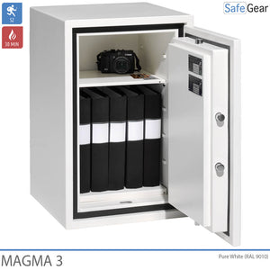 Magma 3 - Fireproof Security Safe (53 Liters) - Burglary Test Grade S2 - Fire resistance 30 min