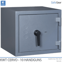 Gun Safe KWT Cervo - (10 Handguns ) - Burglary Test Grade 1