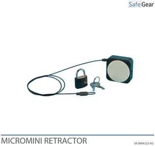 Micro Mini Retractor - Padlock