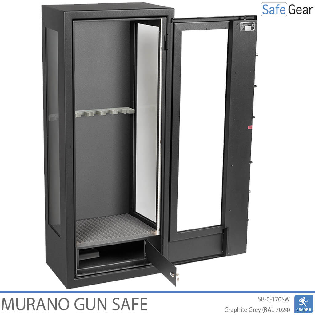 Murano Glass Door Gun Safe