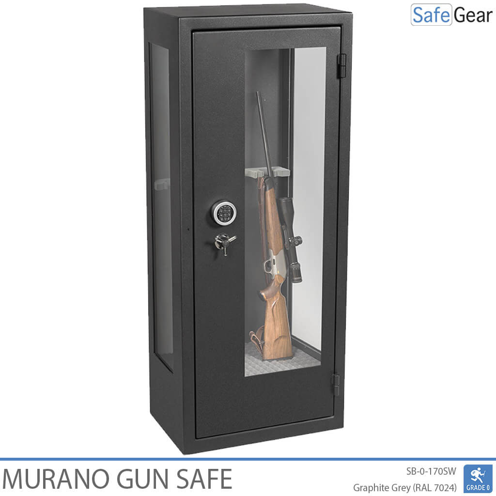 Murano Glass Door Gun Safe