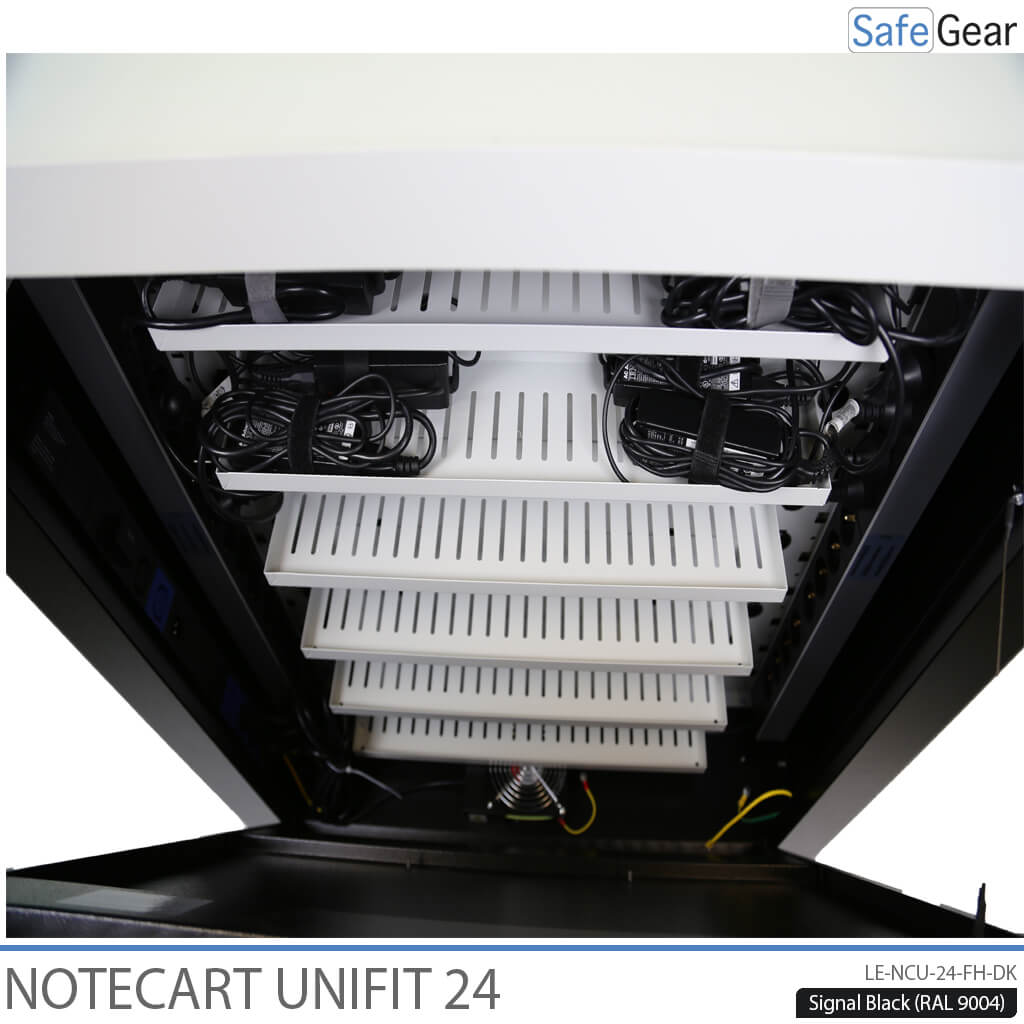 Notecart Unifit – 24 Laptops mit Ladefunktion