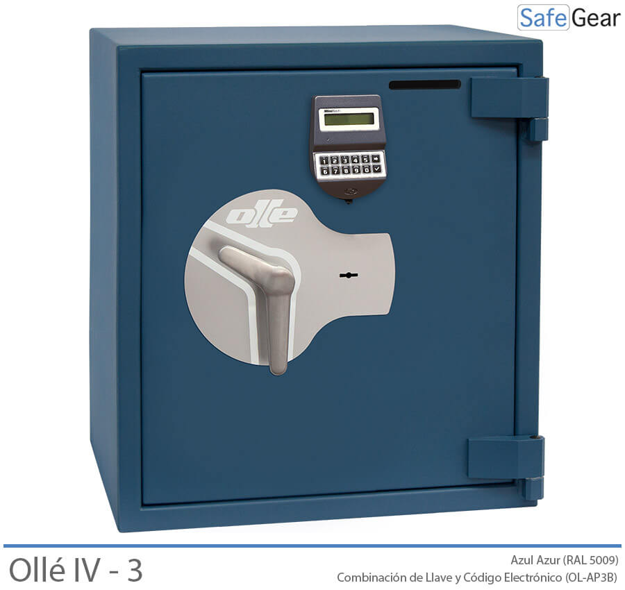 Ollé Grado IV - 3 - Cierre Electrónico con Bloqueo - Ranura Vertical