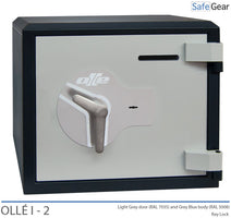Ollé I-2 Deposit Safe - Key Lock