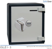 Ollé I-3 Deposit Safe - Code Lock