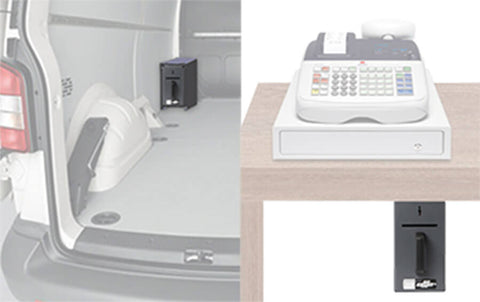 Ollé Cashbox Down (7L) - Key Lock - Car trunk and desk